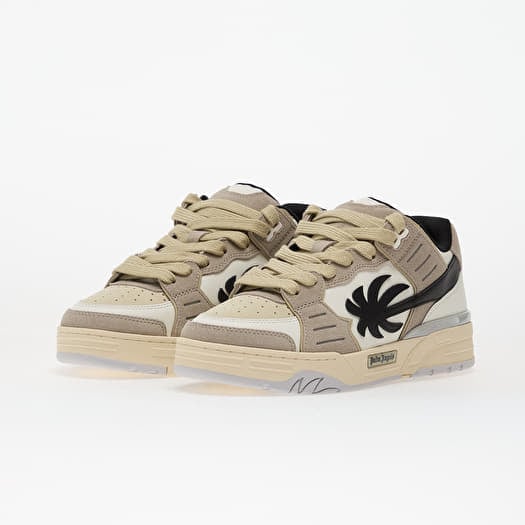 Men's shoes Palm Angels Venice Suede Sneakers White/ Medium Grey