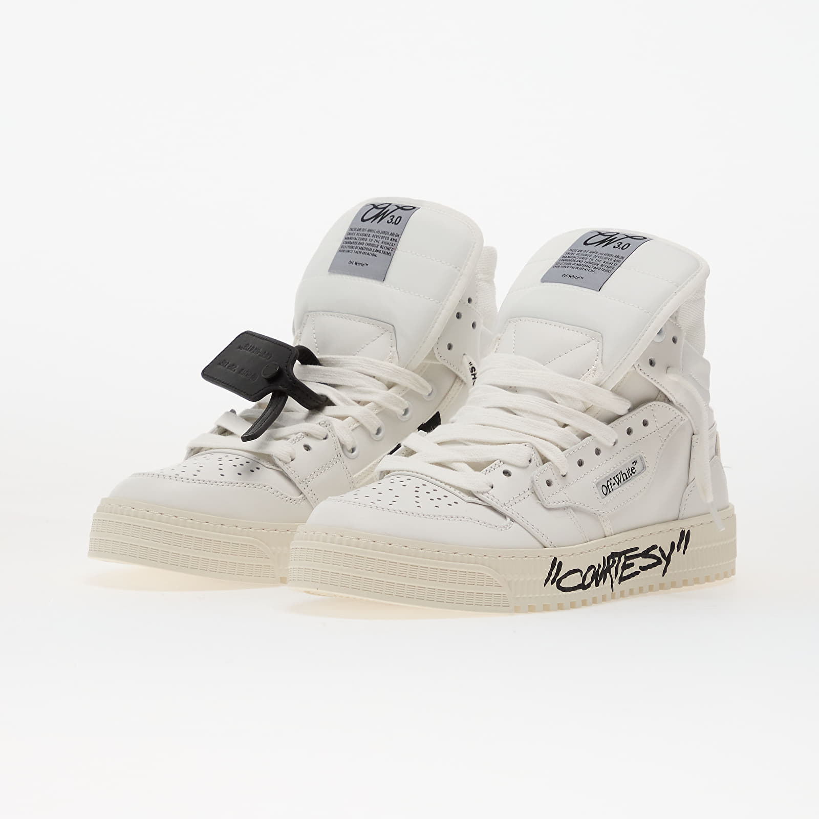 Women's shoes Off-White 3.0 Off Court Courtesy White/ Black