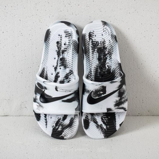Men s shoes Nike Kawa Shower Marble White Black White Footshop