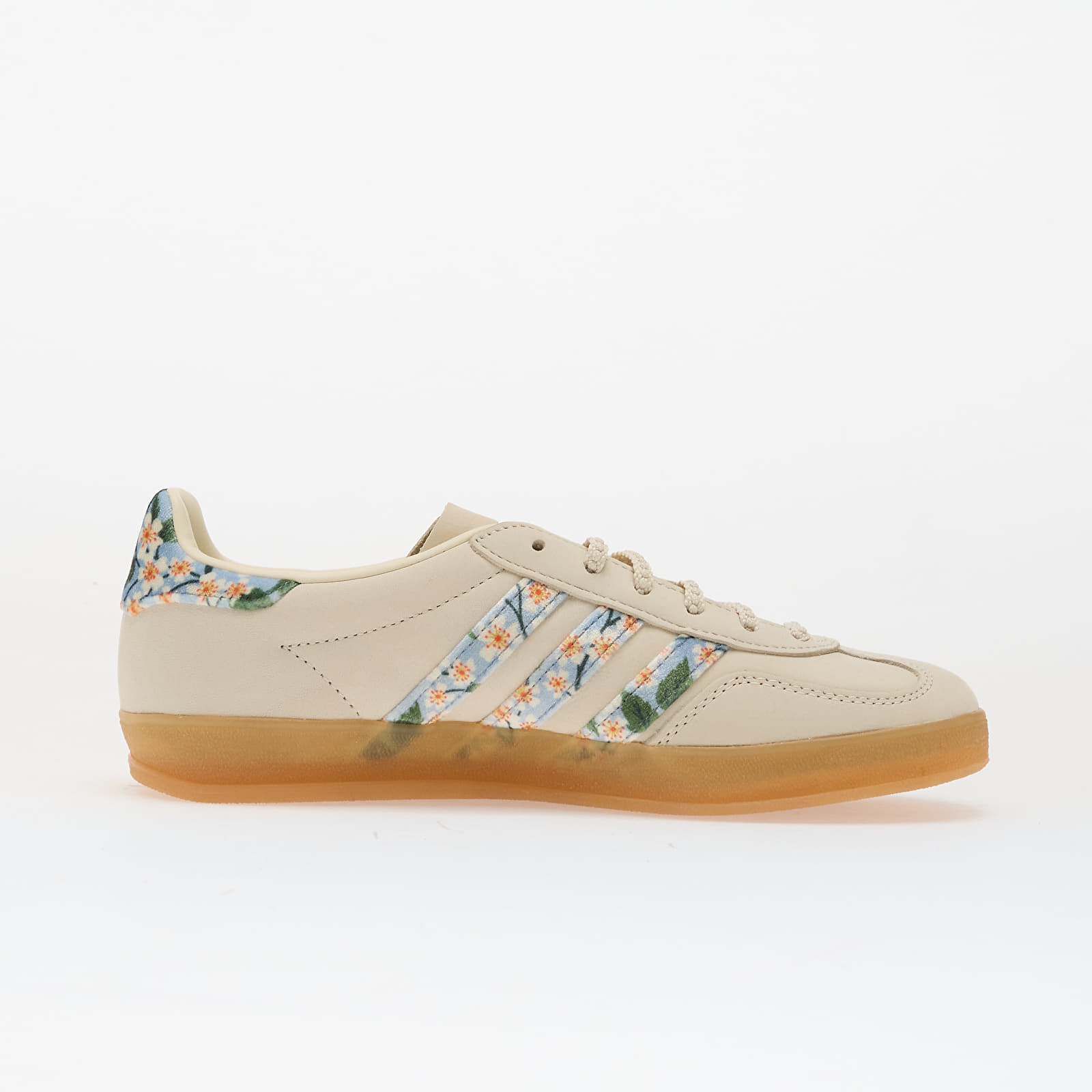 Sieviešu apavi adidas Gazelle Indoor W Crew White/ Gold Metallic/ Tactile Blue