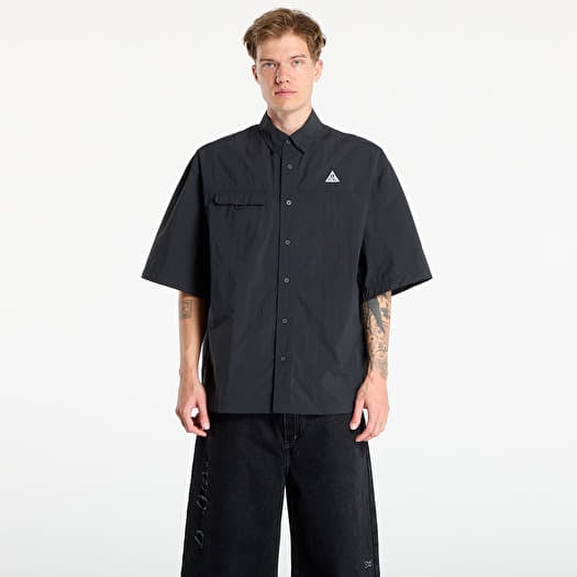 Shirt Nike ACG "Orb Weaver" UV Repel Short-Sleeve Shirt Black/ Anthracite/ Summit White