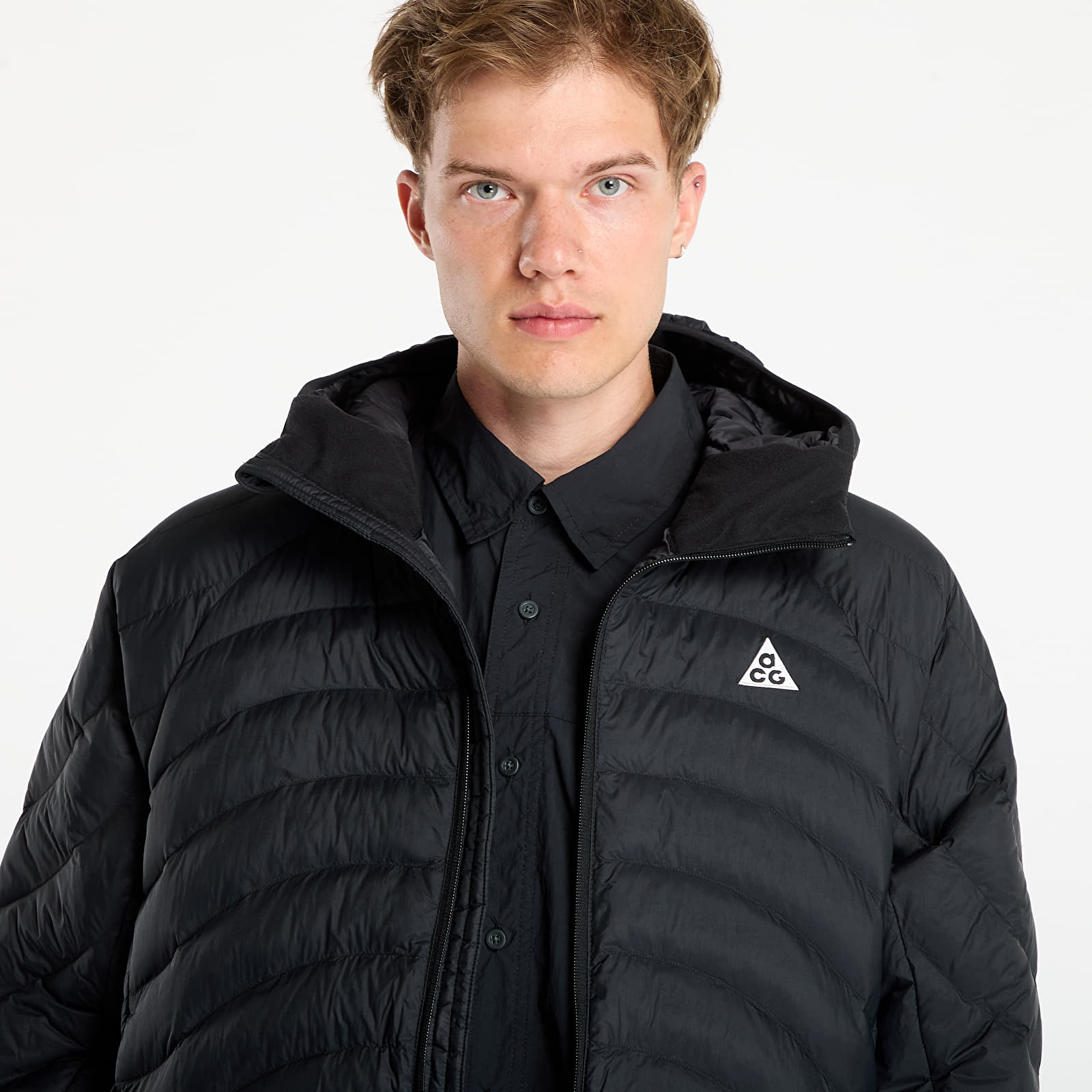 Jacken Nike ACG "Lava Flow" Men's Therma-FIT ADV Jacket Black/ Black/ Black/ Summit White