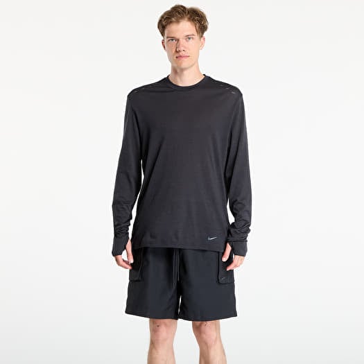 T-shirt Nike Run Wool Men's Dri-FIT ADV Long-Sleeve Running Top Black/ Anthracite