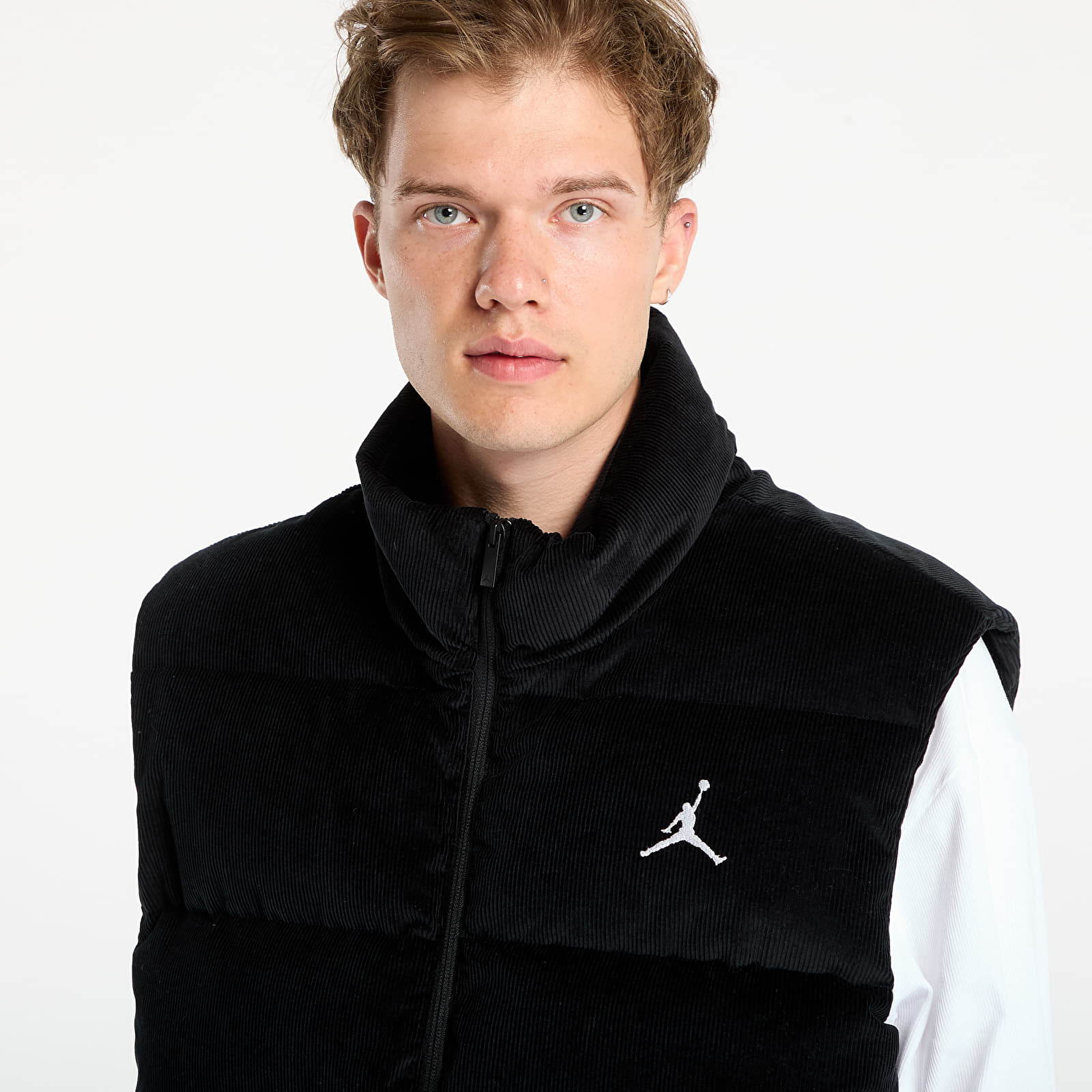 Gilets Jordan Flight Men's Down Vest Black/ White