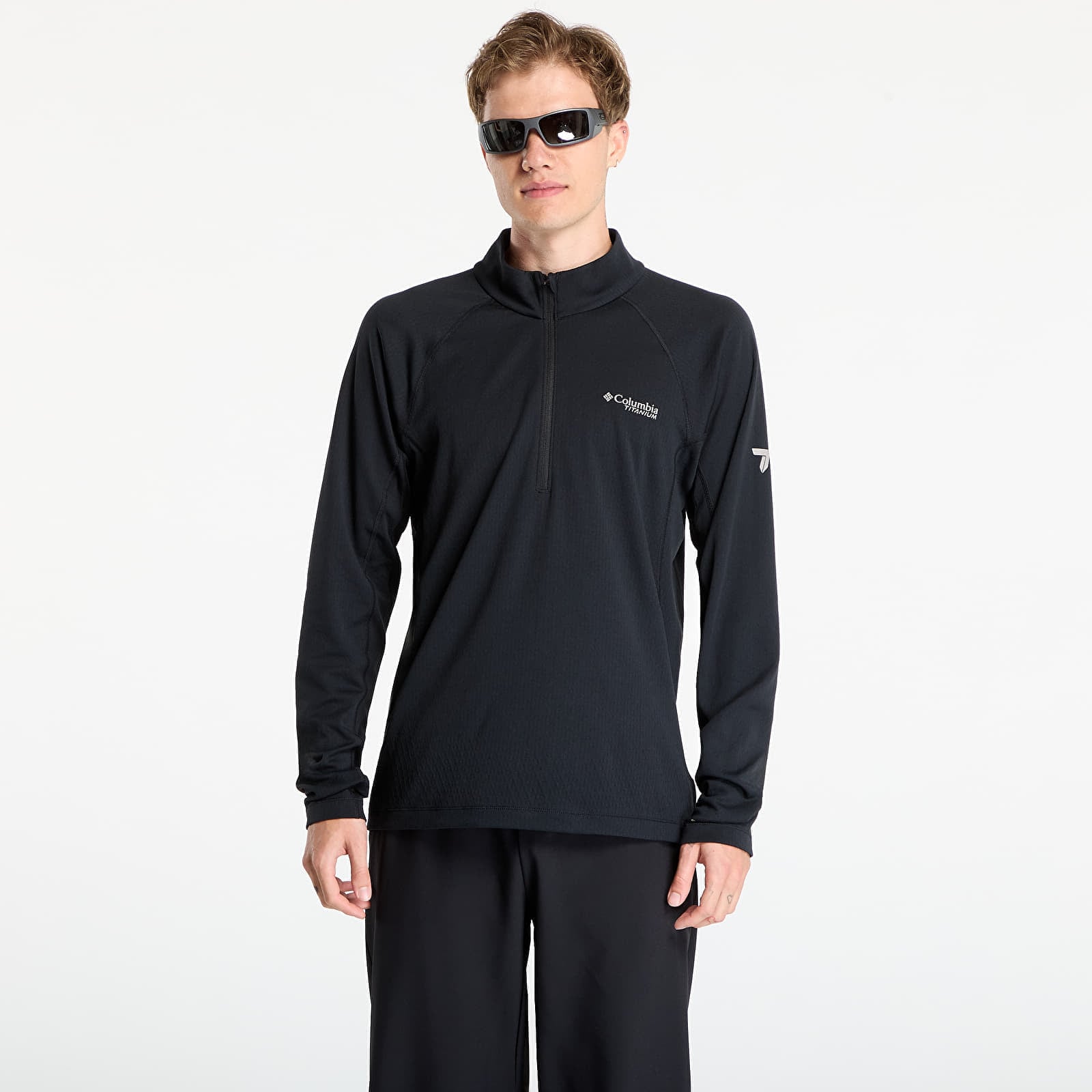 Tricou Columbia DriVenture™ Half Zip Black S