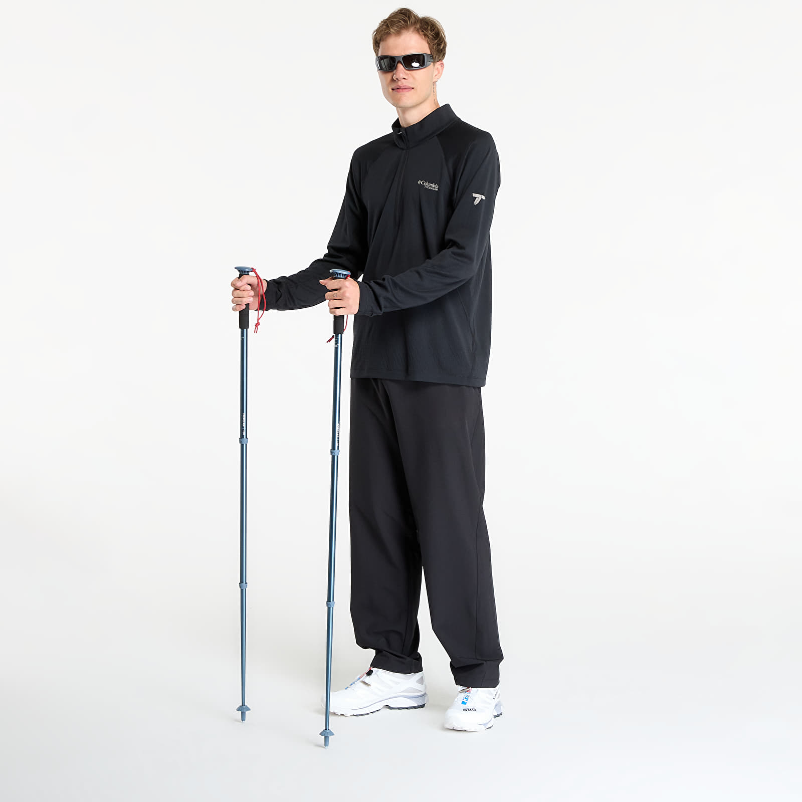 T-Shirts Columbia DriVenture™ Half Zip Black