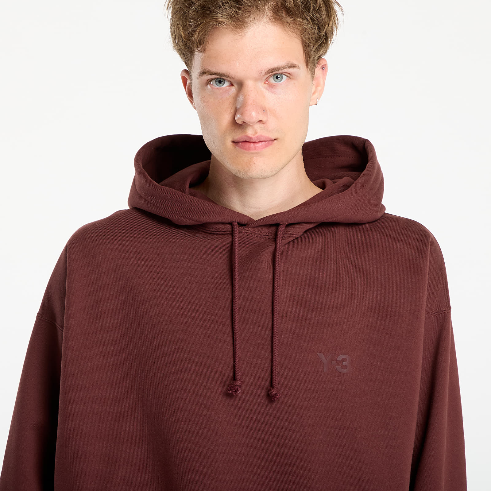 Sweatjacken und Sweatshirts Y-3 Fl Hoodie UNISEX Mystery Brown
