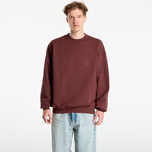 Y-3 Fl Crew Sweat UNISEX Mystery Brown