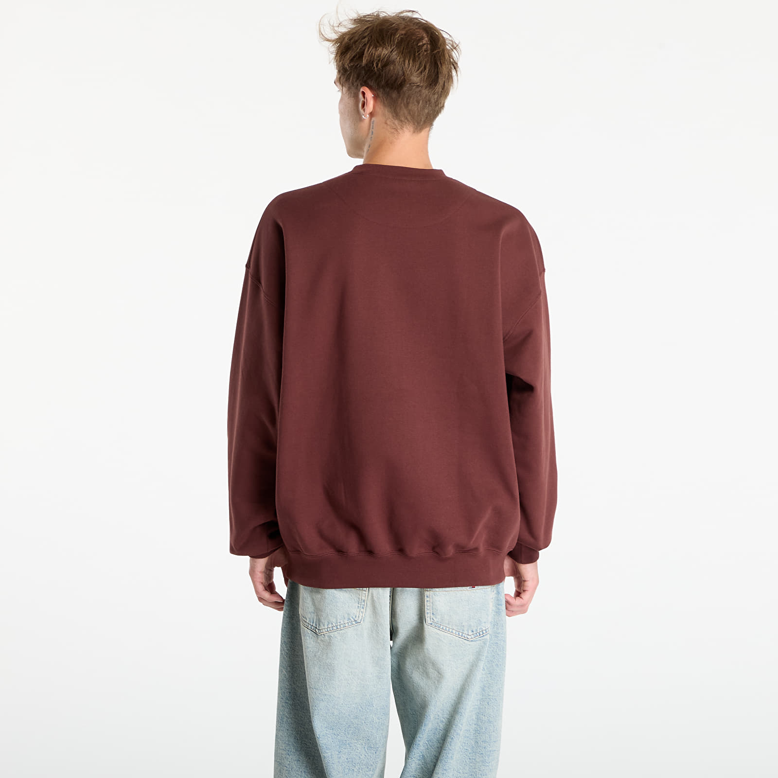 Sweatjacken und Sweatshirts Y-3 Fl Crew Sweat UNISEX Mystery Brown
