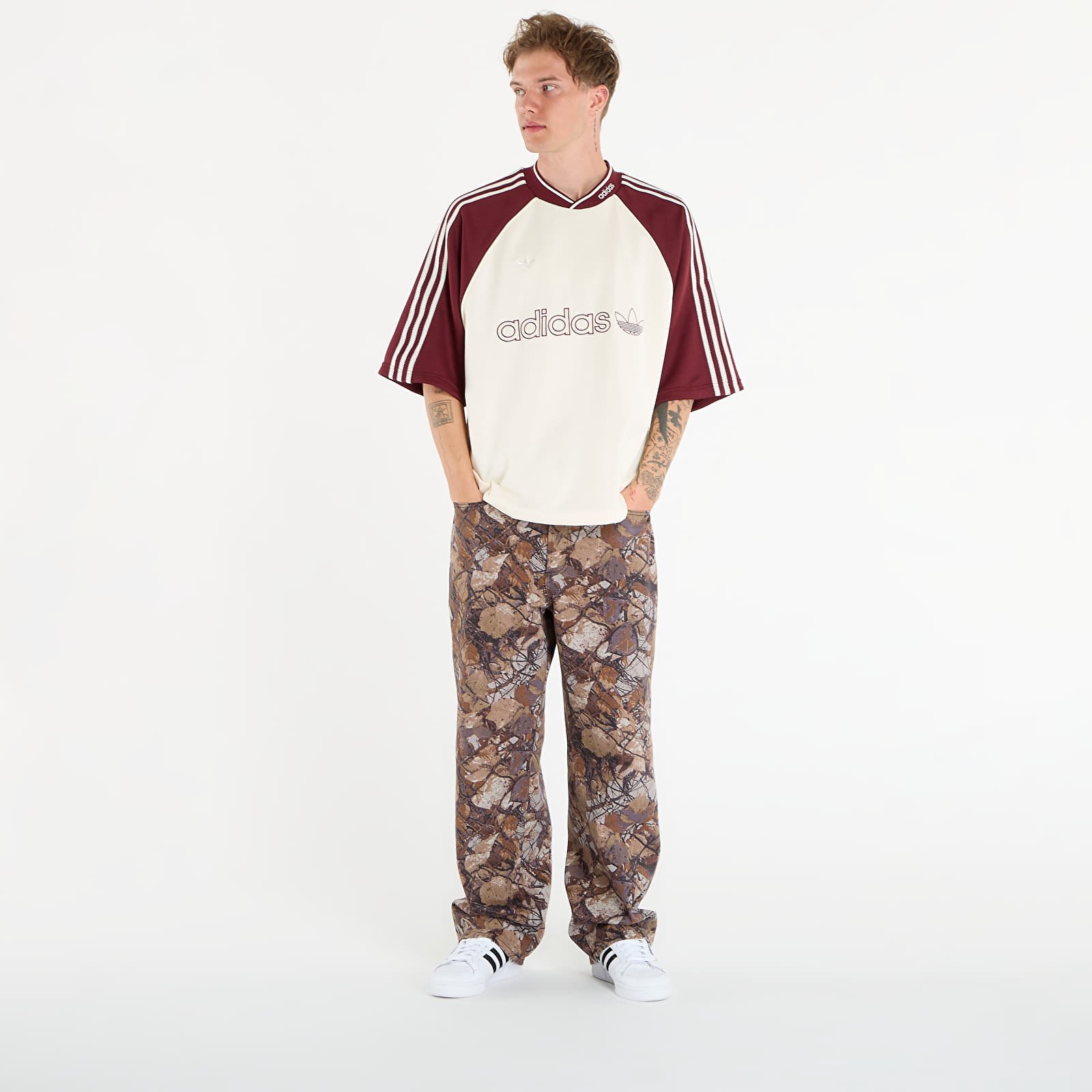 Pólók adidas Premium Jersey Cream White