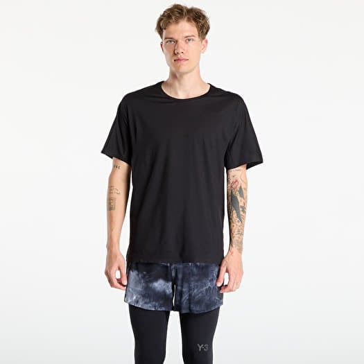 T-shirt Y-3 M Run Ss Tee Black