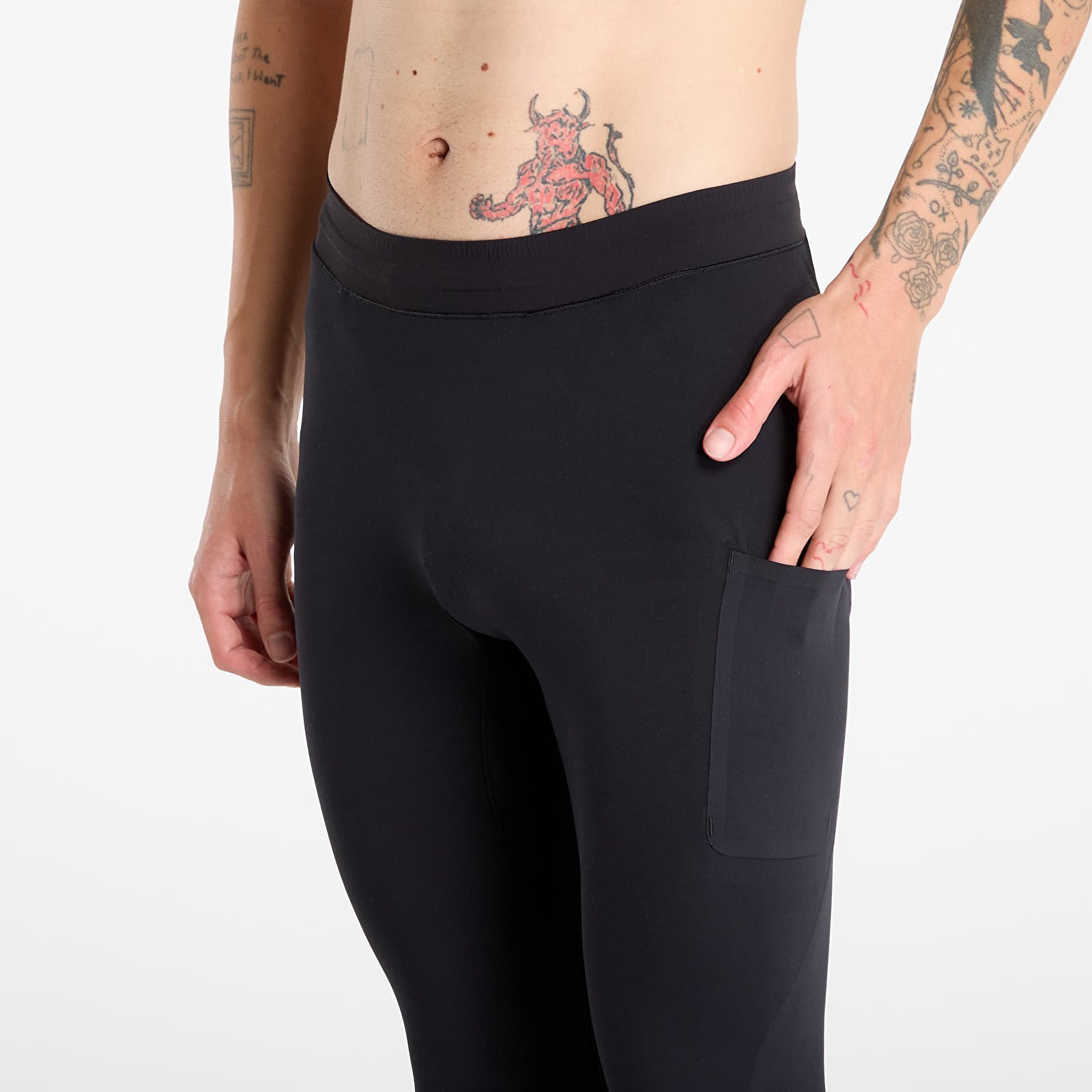 Leggings Y-3 M Run Tights Black