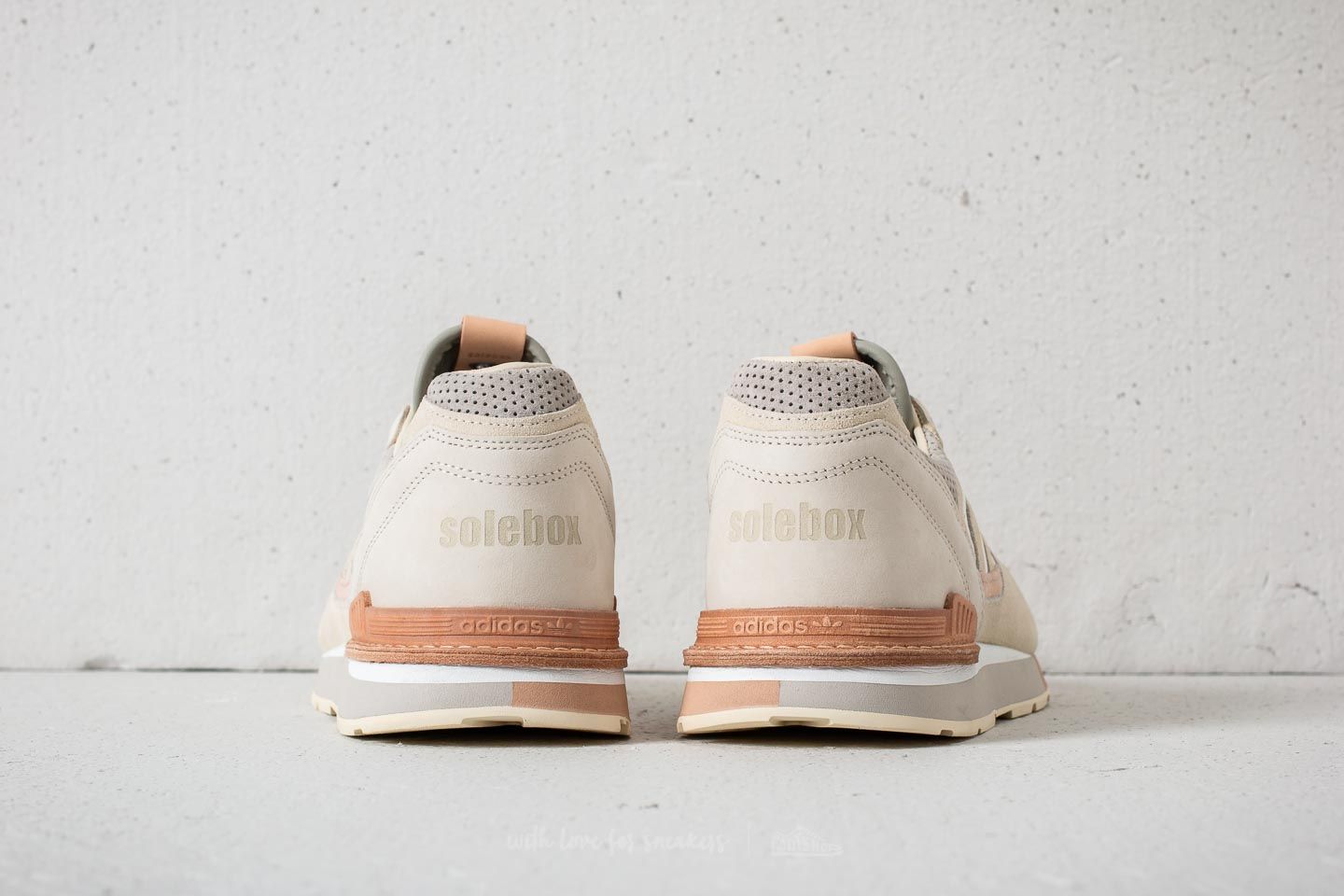Men s shoes adidas Consortium x Solebox Quesence Crystal White Crystal White Sesame Footshop