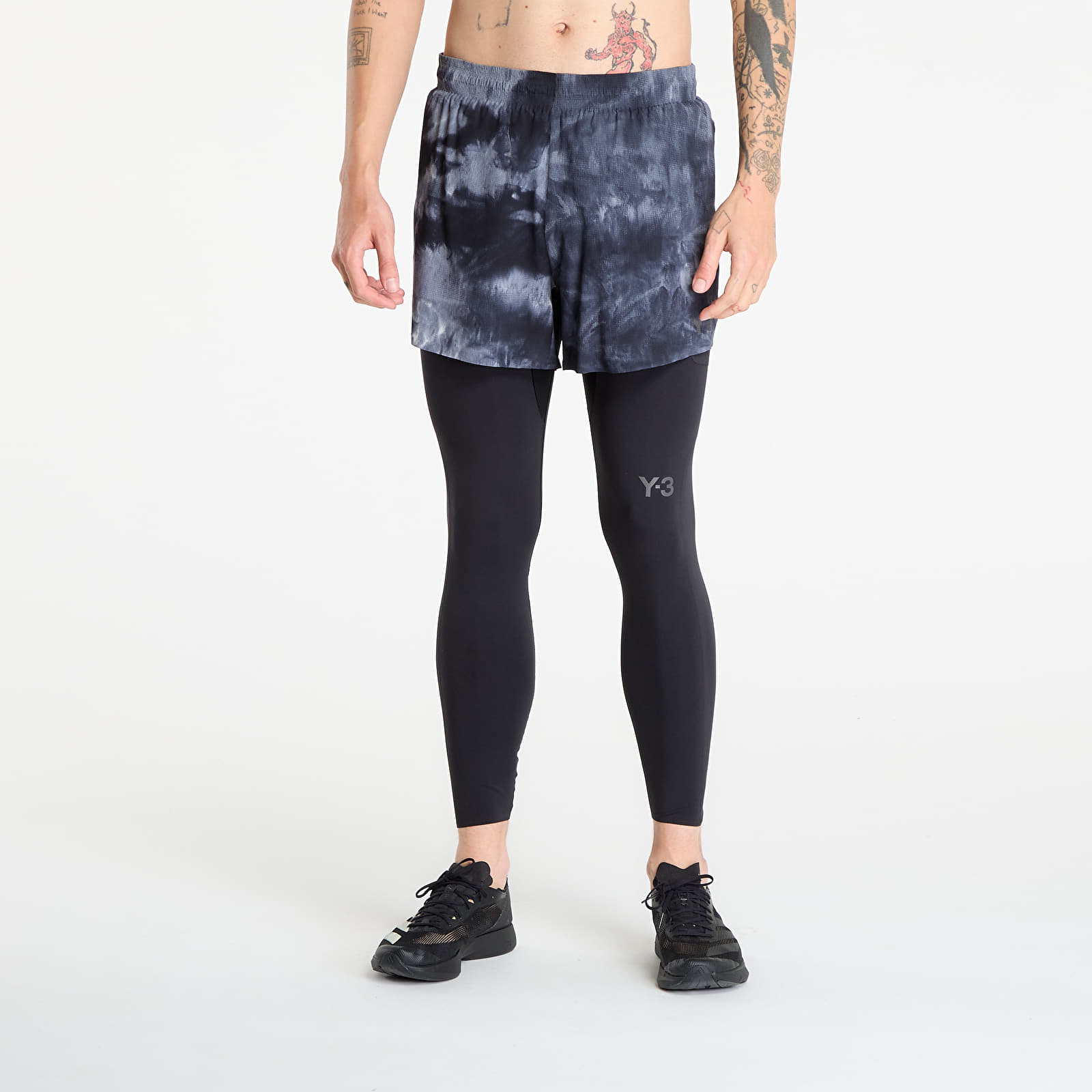 Kurzhosen Y-3 M Run Shorts Black