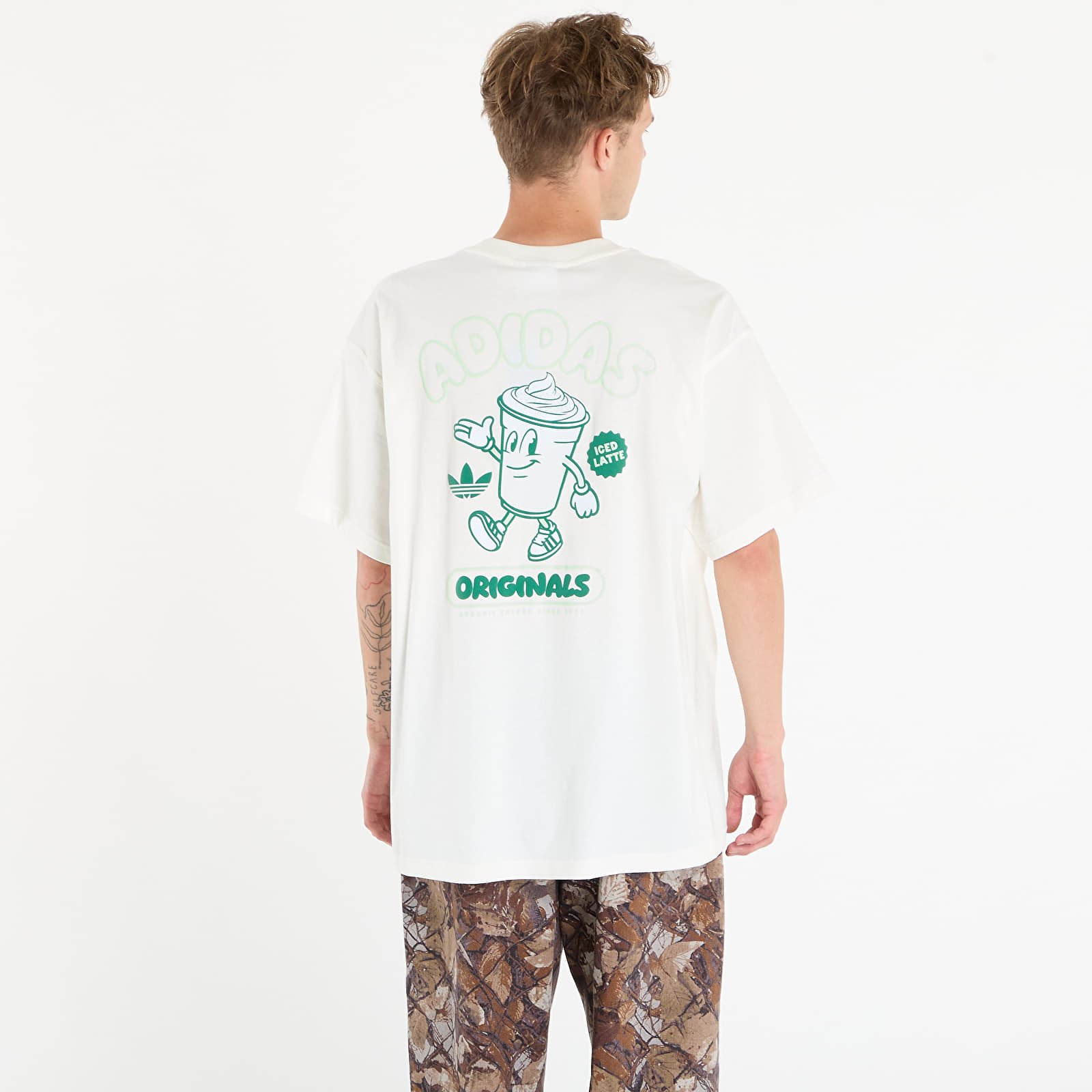 T-shirts adidas MATCHA CLUB T-Shirt Off White