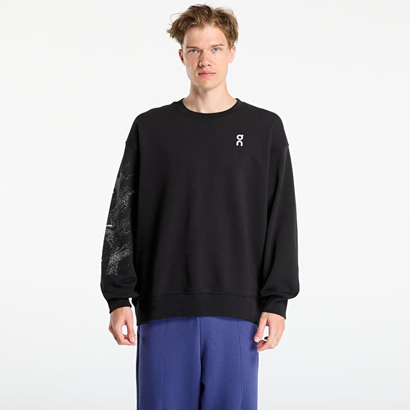 Felpa On Club Crew Graphic Black