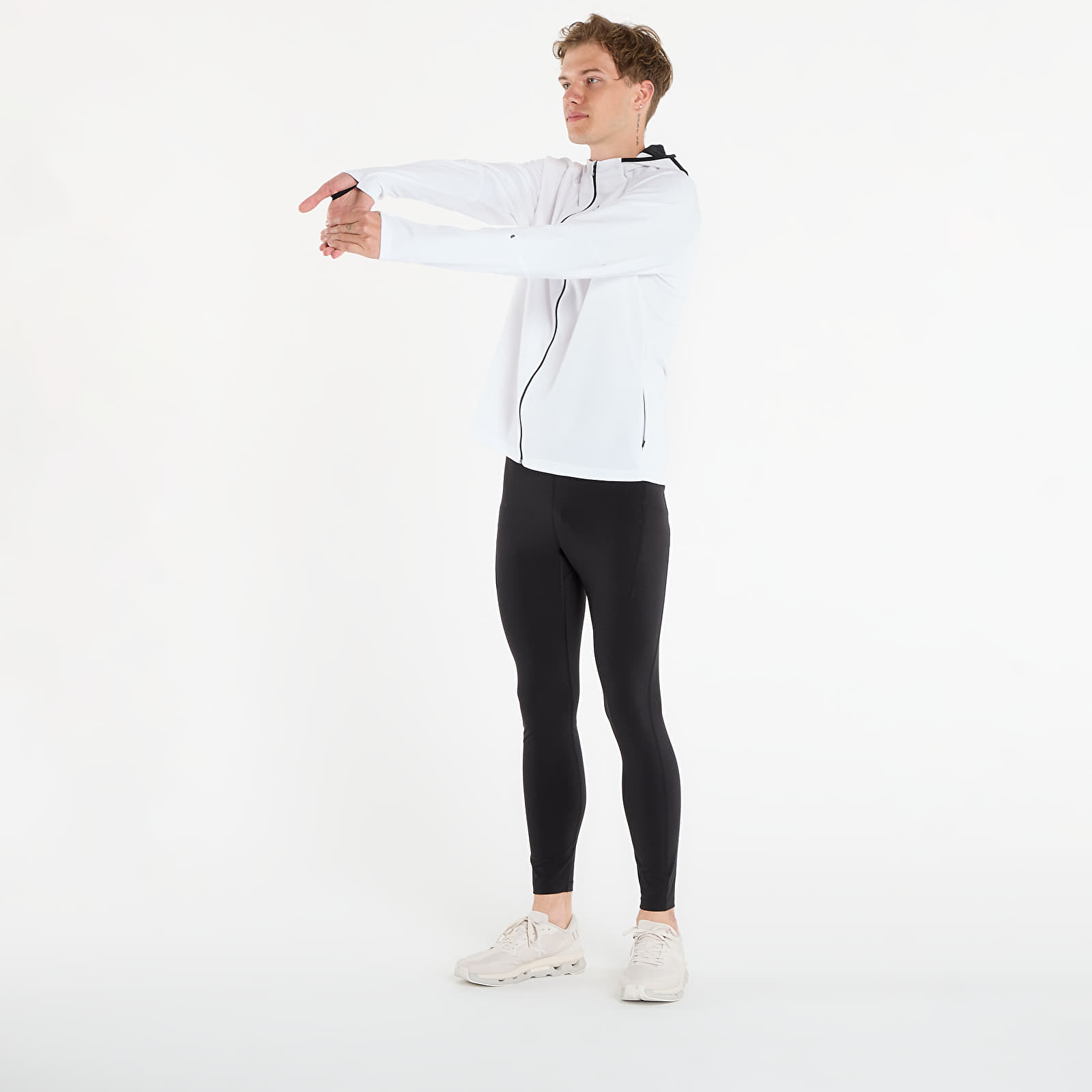 Hoodies für Männer On Climate Zip Hoodie White