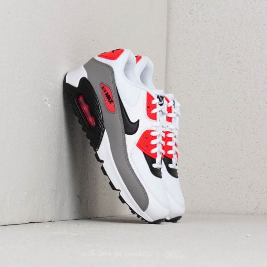 Nike wmns air max 90 shop white/ black-dust-solar red