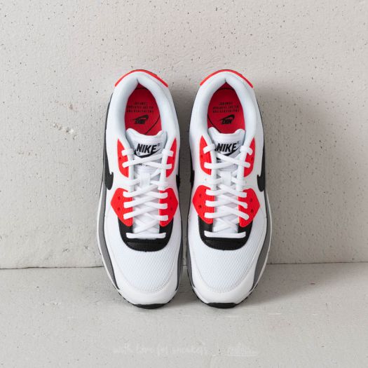 Nike wmns air max new arrivals 90 white/ black-dust-solar red