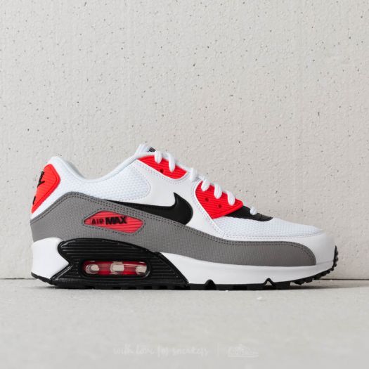Nike wmns air max 90 shop white/ black-dust-solar red