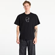 Brain Dead Logo head T-shirt Black