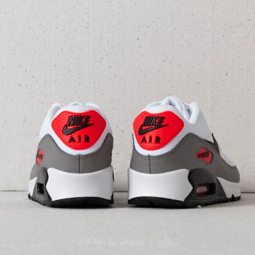 Nike wmns air max 90 white/ black-dust-solar red deals
