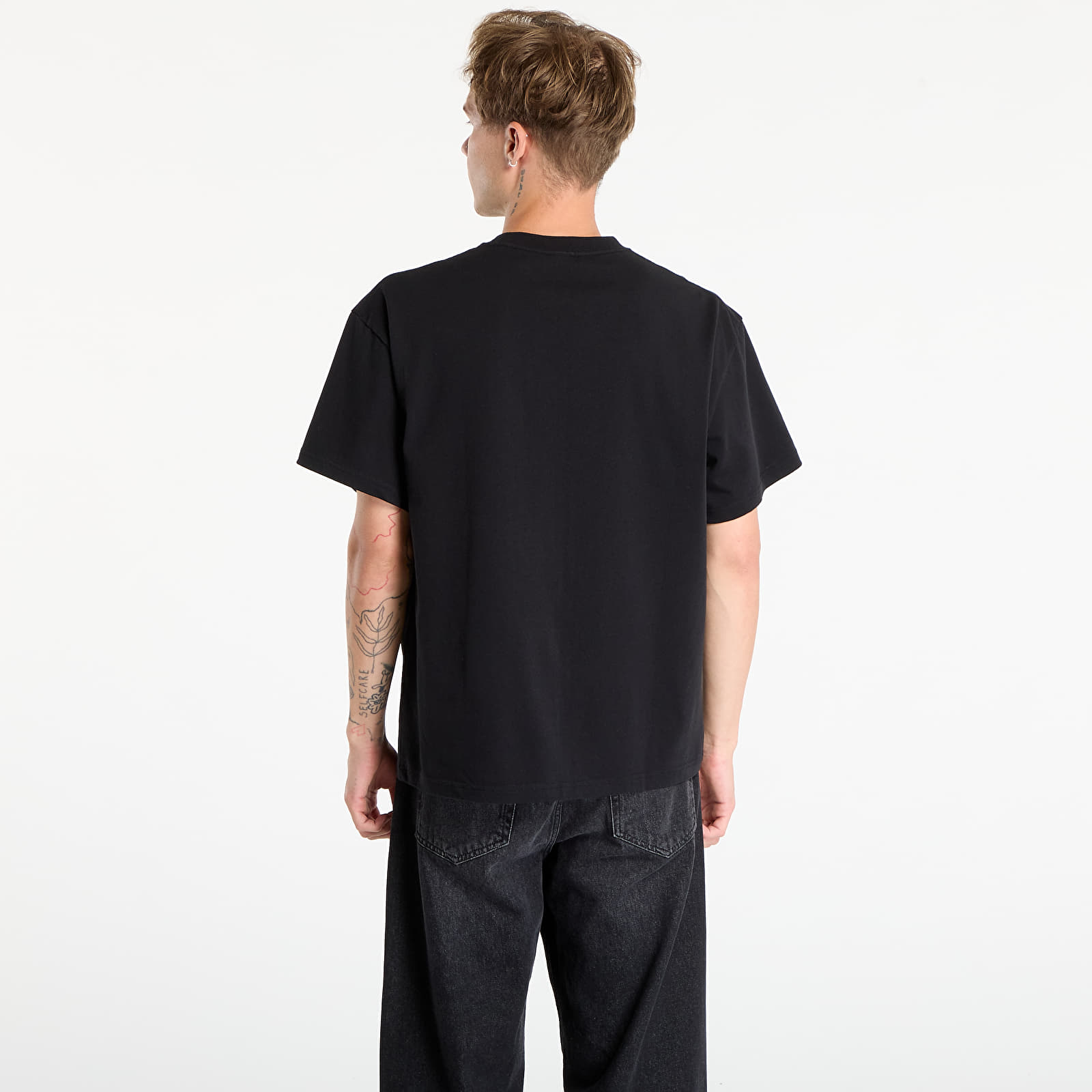 T-shirts Brain Dead Logo head T-shirt Black