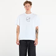 Brain Dead Logo head T-shirt White