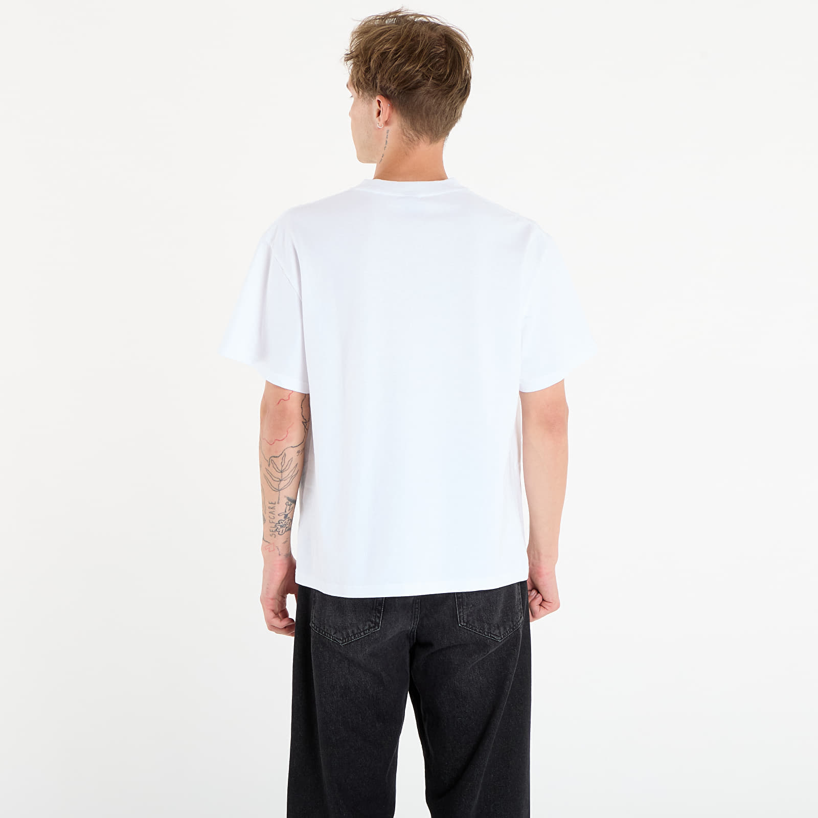 T-shirts Brain Dead Logo head T-shirt White