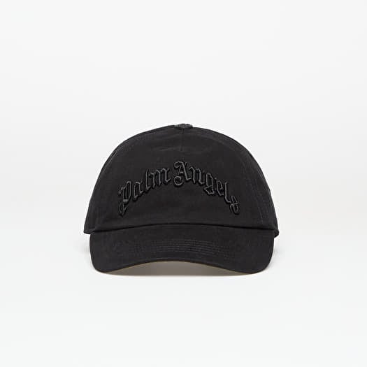 Mütze Palm Angels Curved Logo Tonal Cap Black/ Black