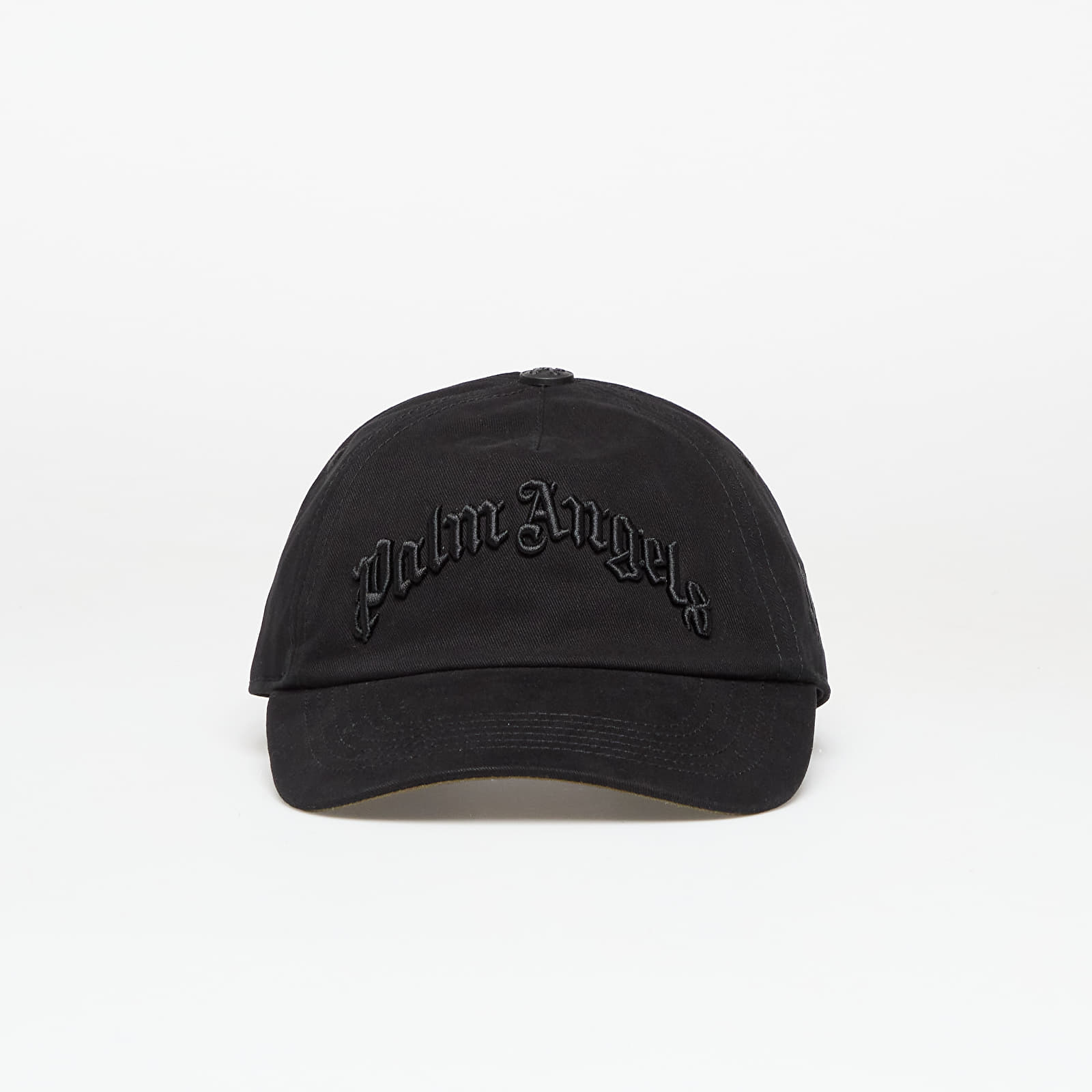 Mützen für Männer Palm Angels Curved Logo Tonal Cap Black/ Black