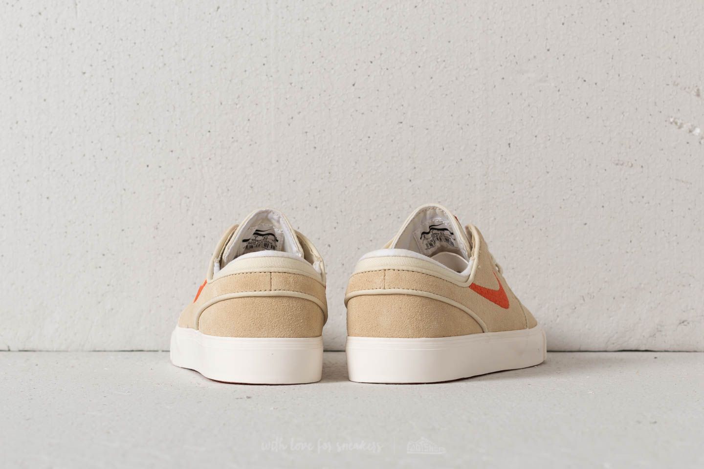 Scarpe uomo Nike Zoom Stefan Janoski Fossil/ Vintage Coral/ Sail