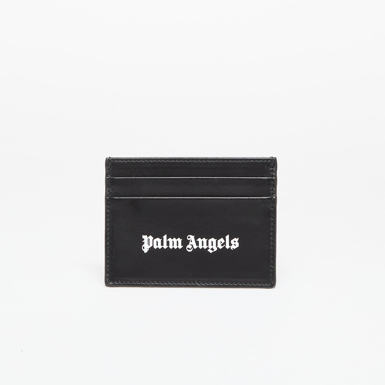 Férfi pénztárcák Palm Angels Classic Logo Card Holder Black/ White