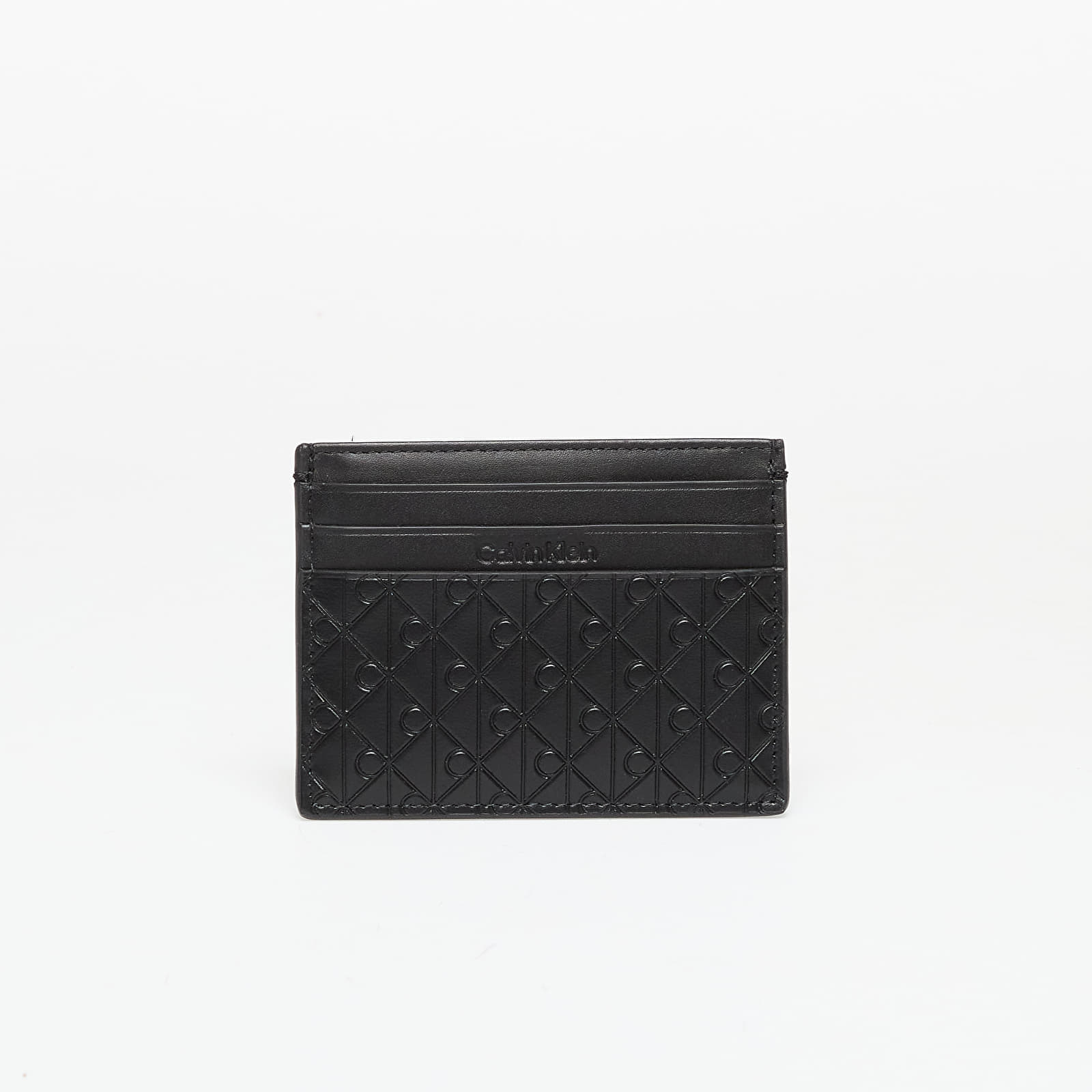 Portofel Calvin Klein Embossed Emblem Cardholder Black Universal