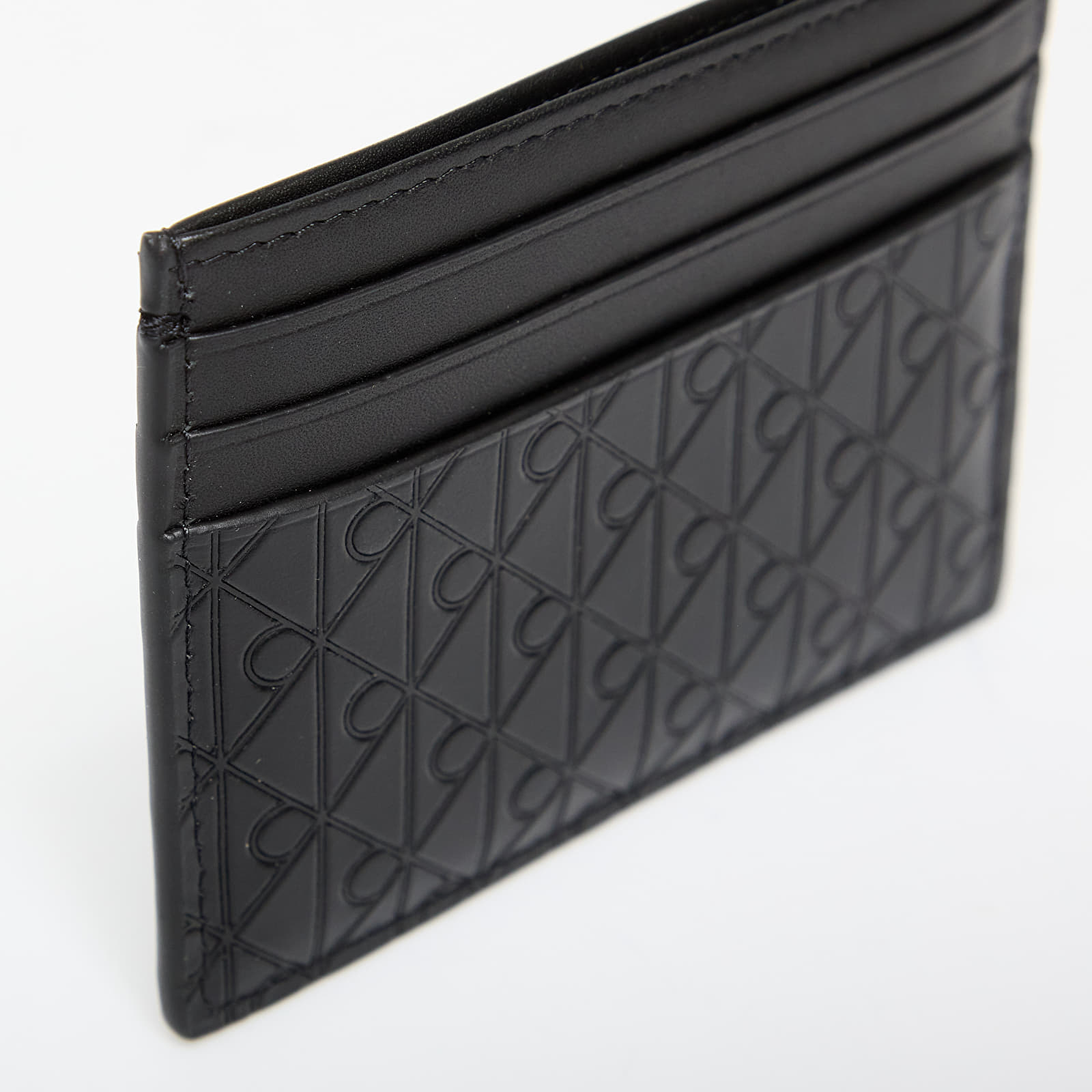 Herren Geldbeutel Calvin Klein Embossed Emblem Cardholder Black