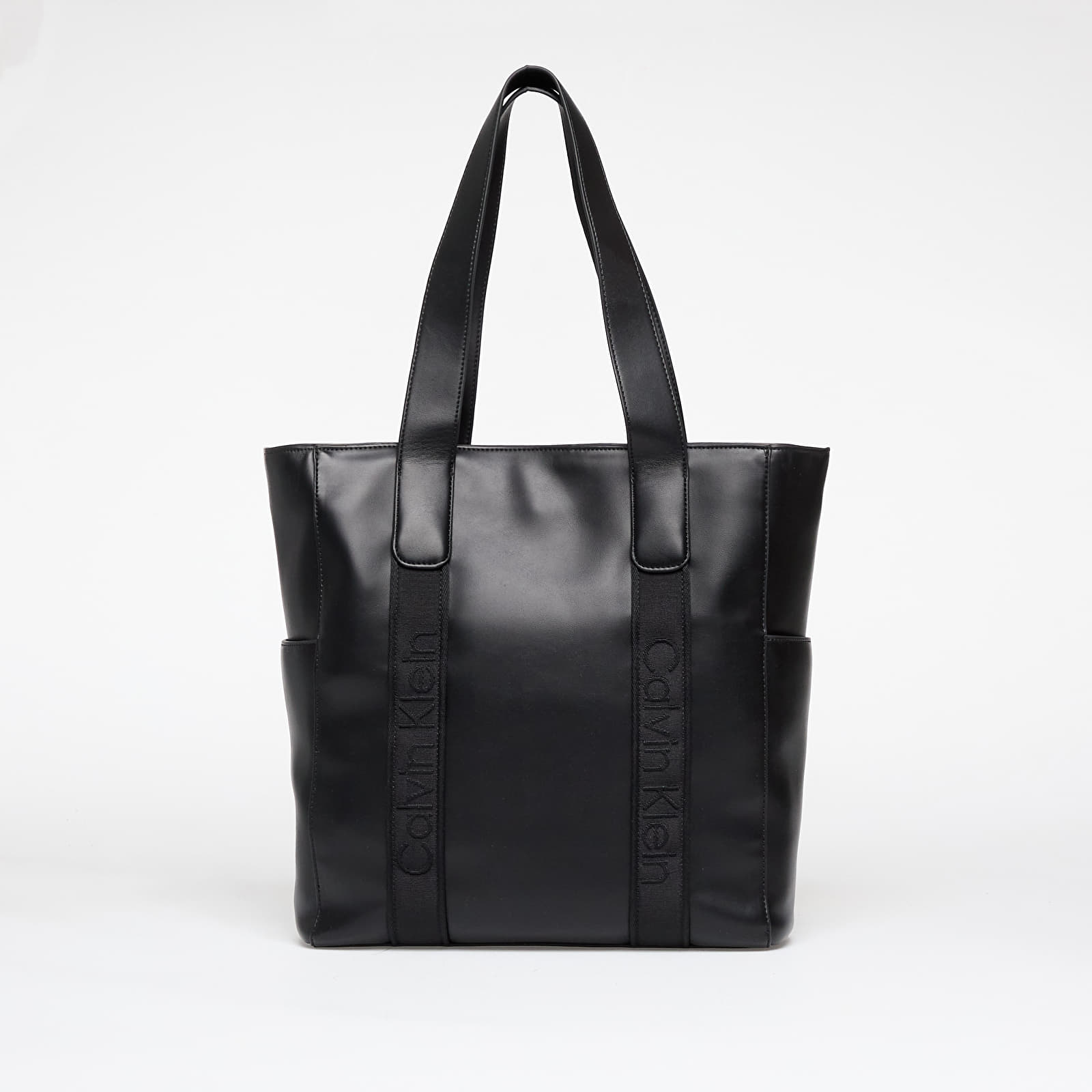 Men's Shoulder Bags Calvin Klein Webbing Strap Tote Black
