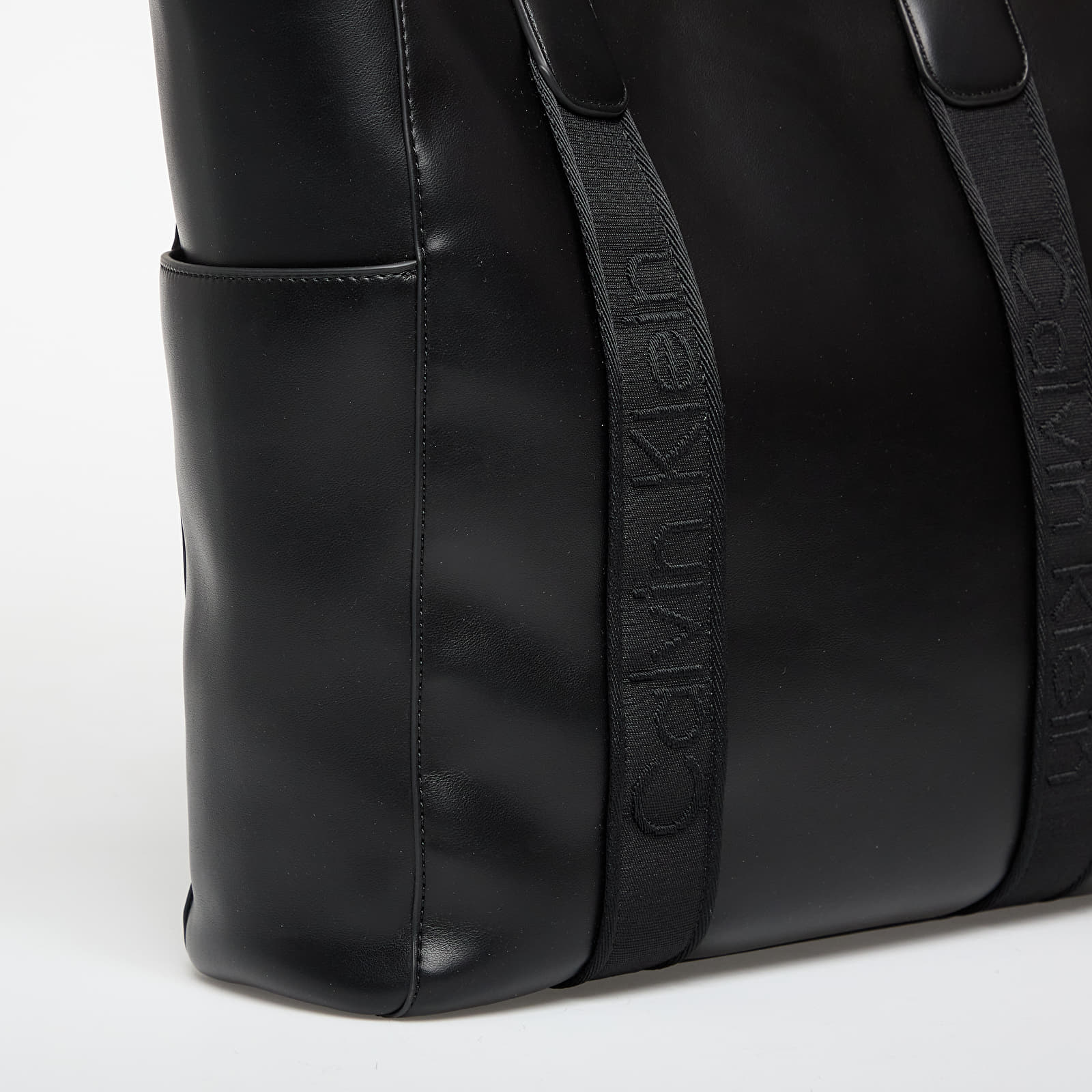 Men's Shoulder Bags Calvin Klein Webbing Strap Tote Black