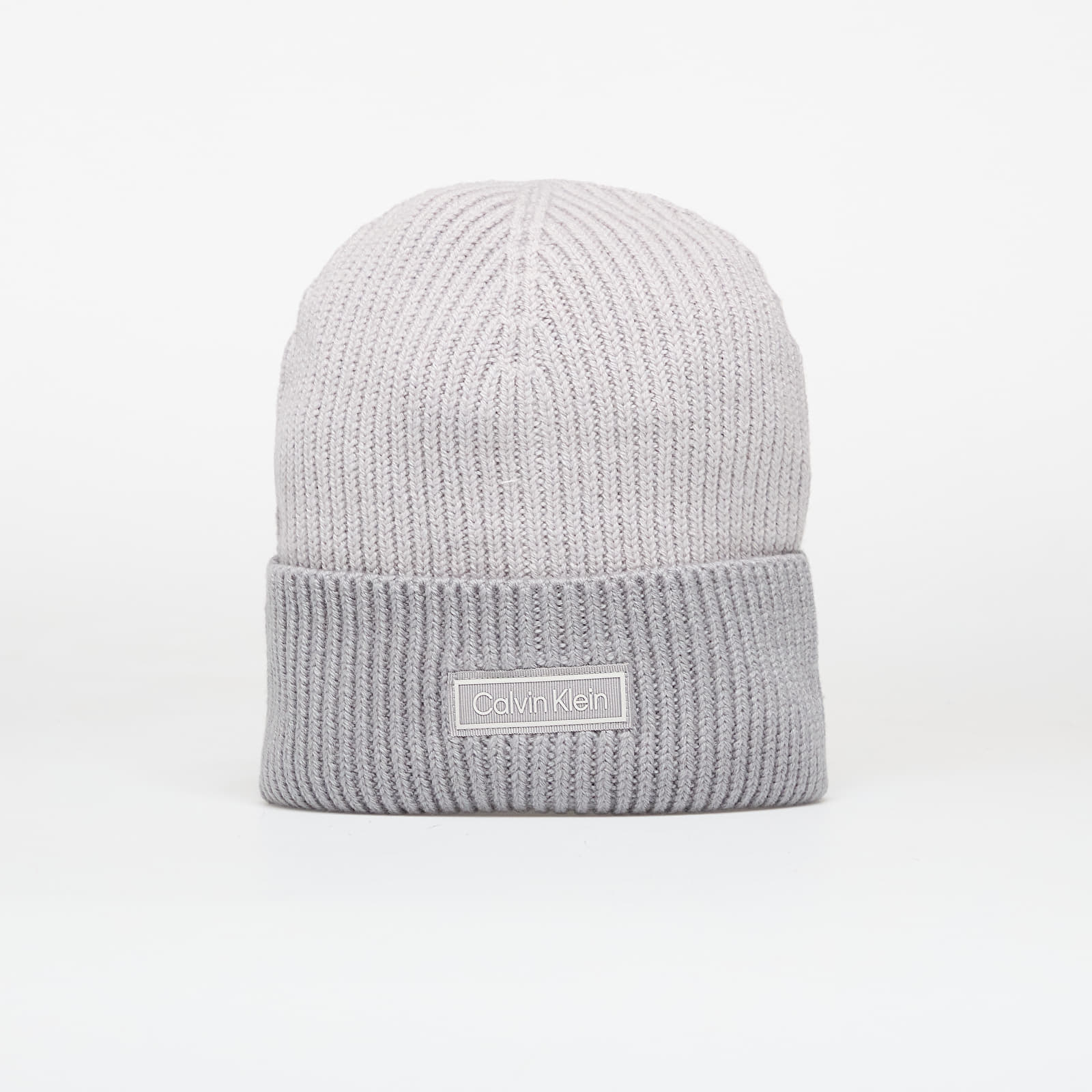 Șapcă Calvin Klein Patch Wool Chunky Hat Grey Universal