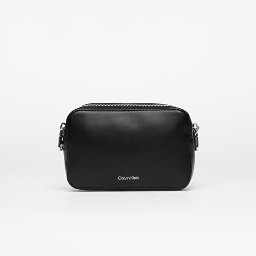 Tasche Calvin Klein Webbing Double Strap Crossover Black