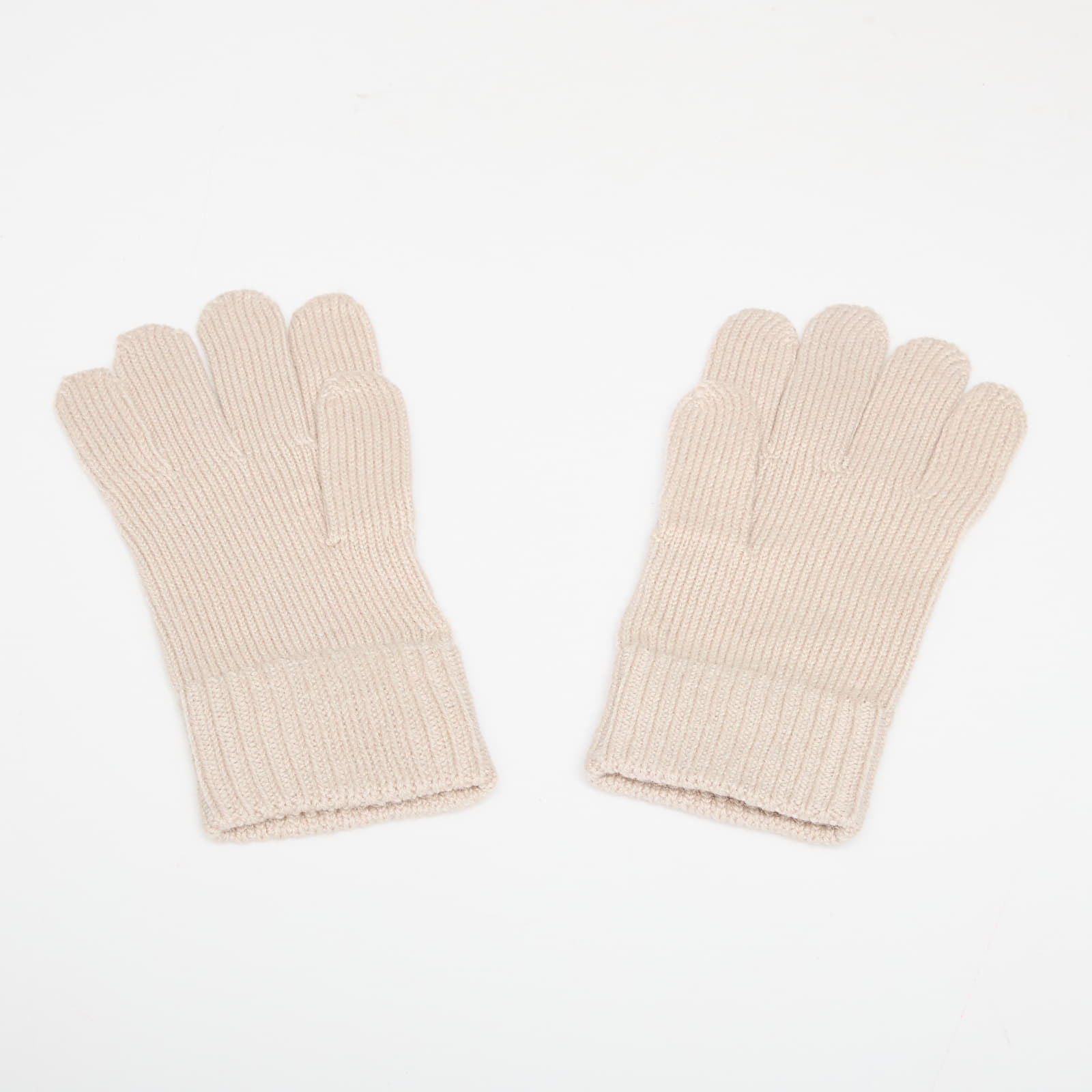 Handschuhe Calvin Klein Patch Wool Knitted Brown