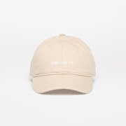 Carhartt WIP Canvas Script Cap Fleur de Sel/ White