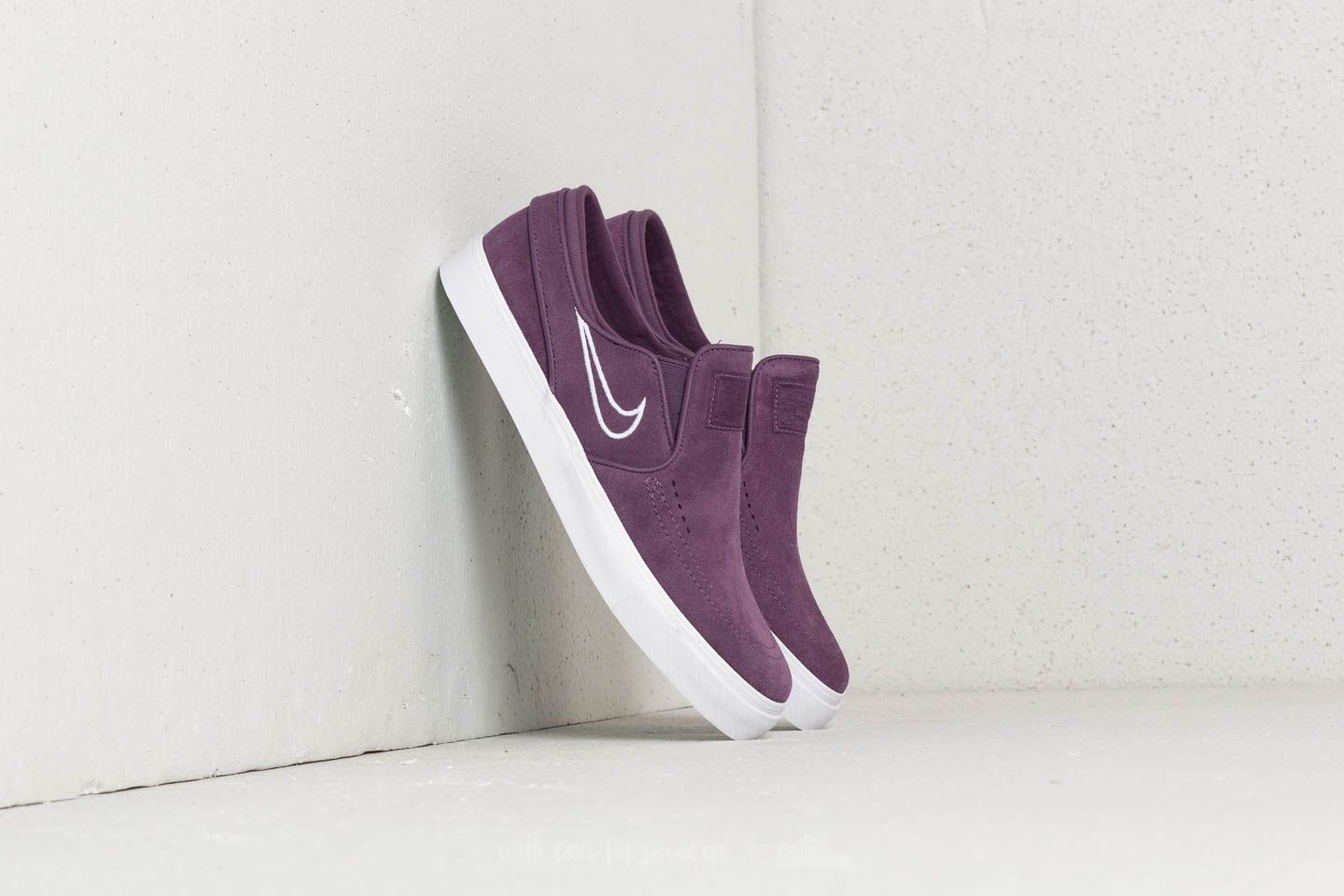 Scarpe uomo Nike SB Zoom Stefan Janoski Slip Pro Purple/ White-Barely Grey