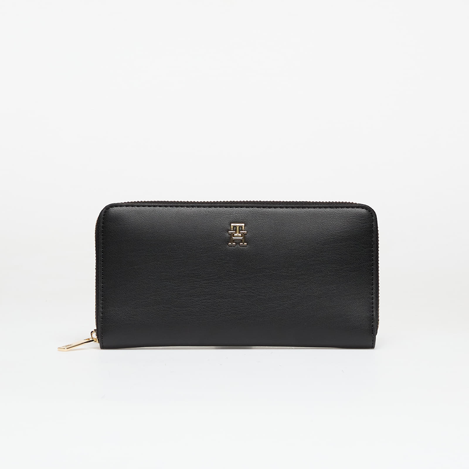 Портфейл Tommy Hilfiger TH Monogram Zip-Around Wallet Black Universal