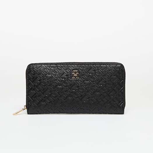 Wallet Tommy Hilfiger TH Icon Large Za Mono Embo Wallet Black