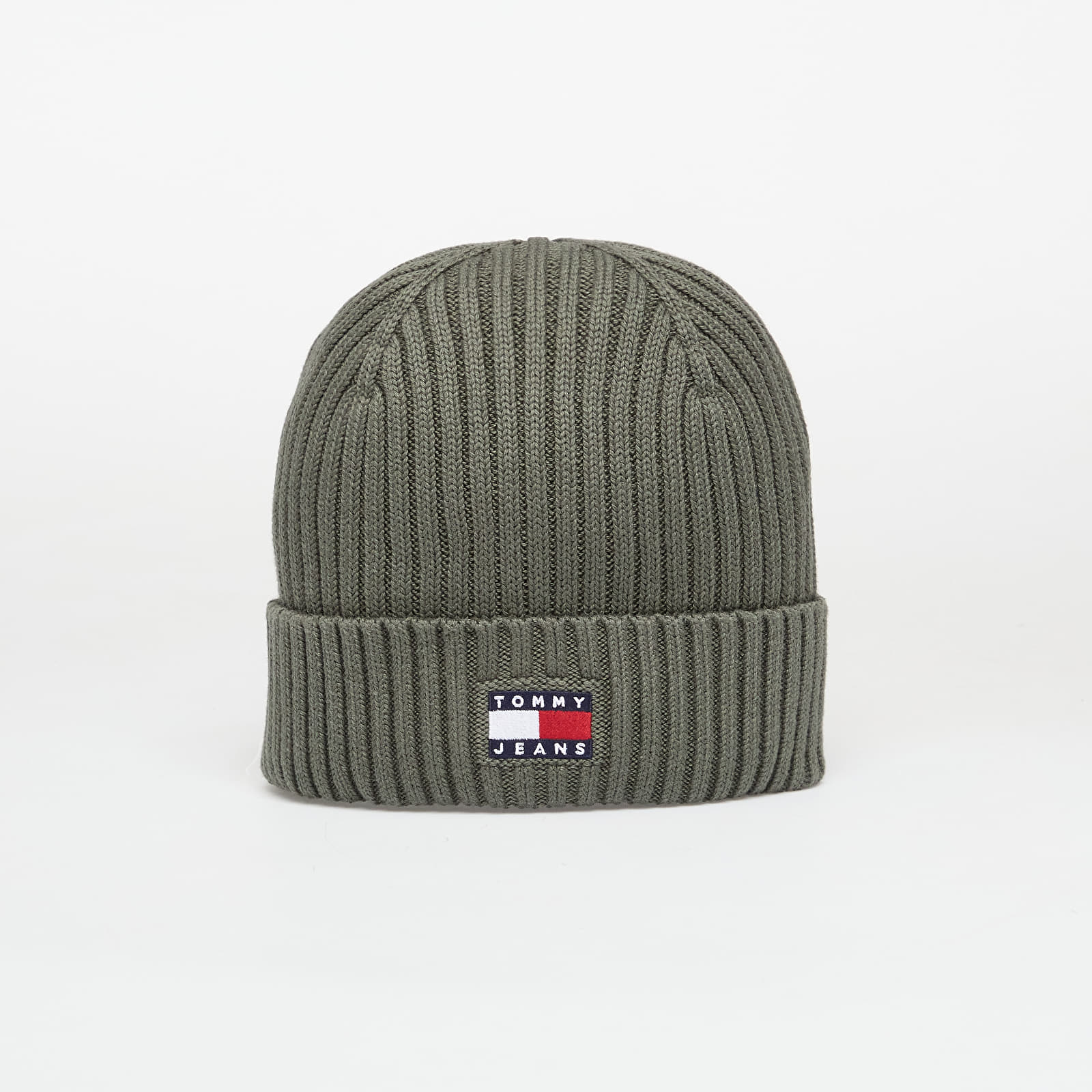 Men's hats Tommy Jeans Heritage Core Beanie Pewter Green