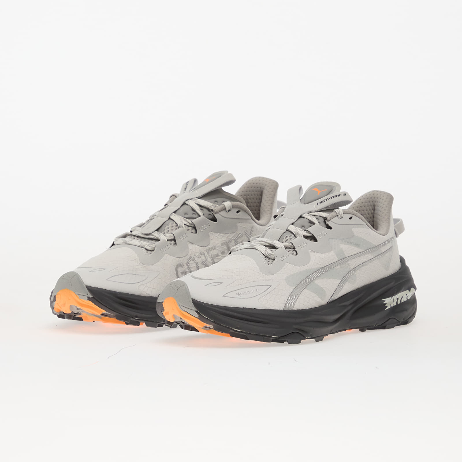 Herren Sneaker und Schuhe Puma Fast-Trac NITRO 3 GTX Dusky Gray-Gray Echo