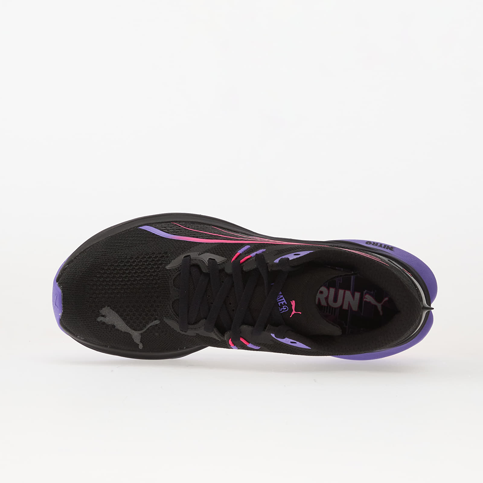 Herren Sneaker und Schuhe Puma Deviate NITRO 3 DIGITOKYO Puma Black-Fluro Pink Pes