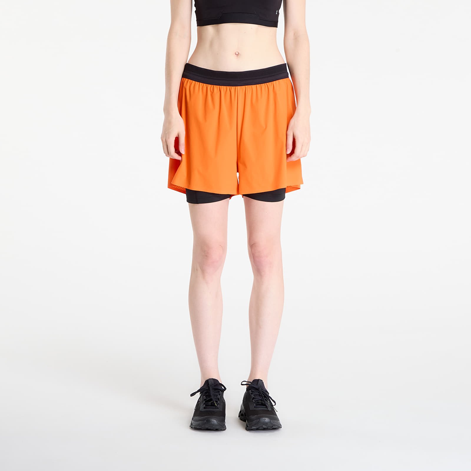 Kurzhosen On 3" Performance 2/1 Shorts Flame/ Black