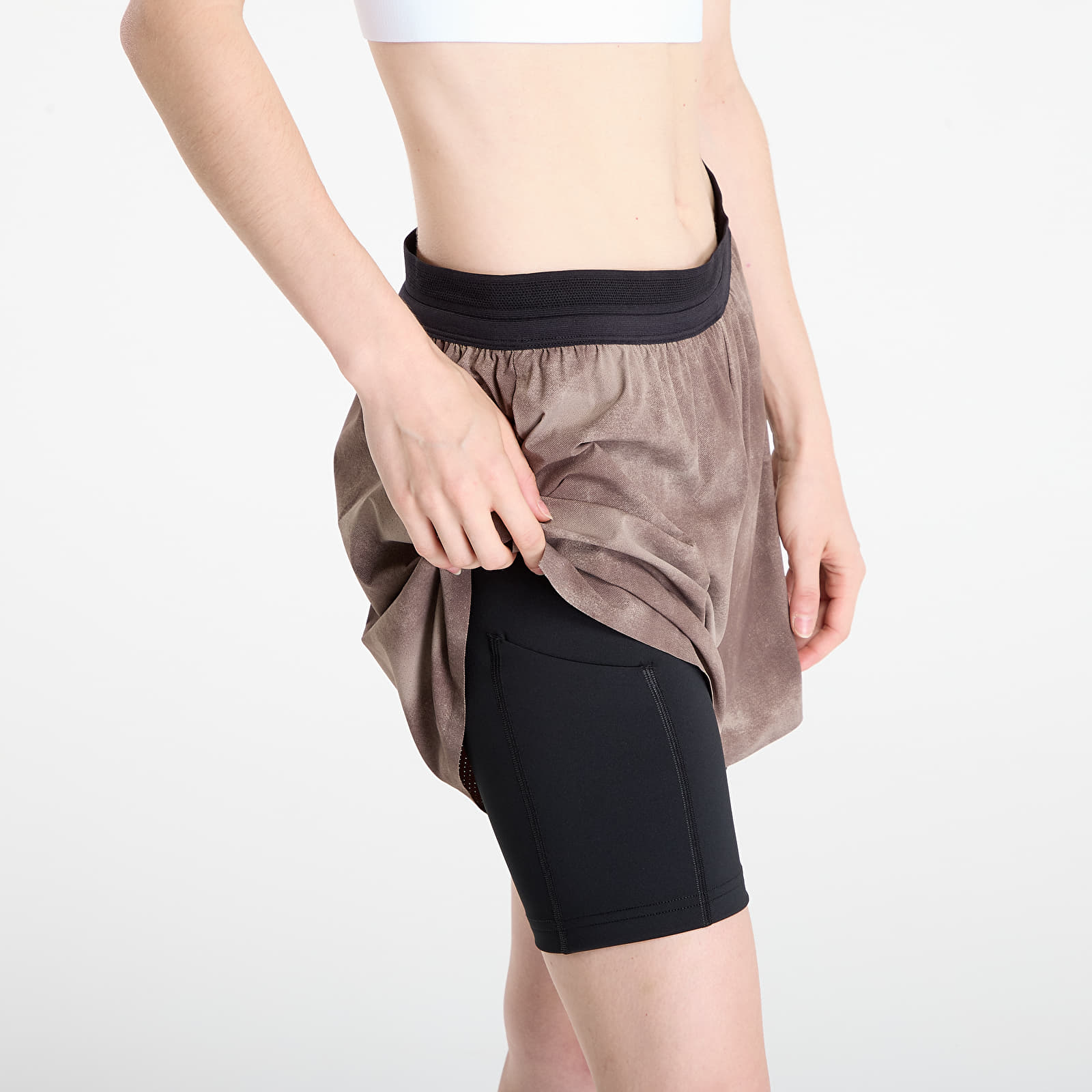 Rövidnadrágok On 3" Performance Shorts AOP Cinder/ Black