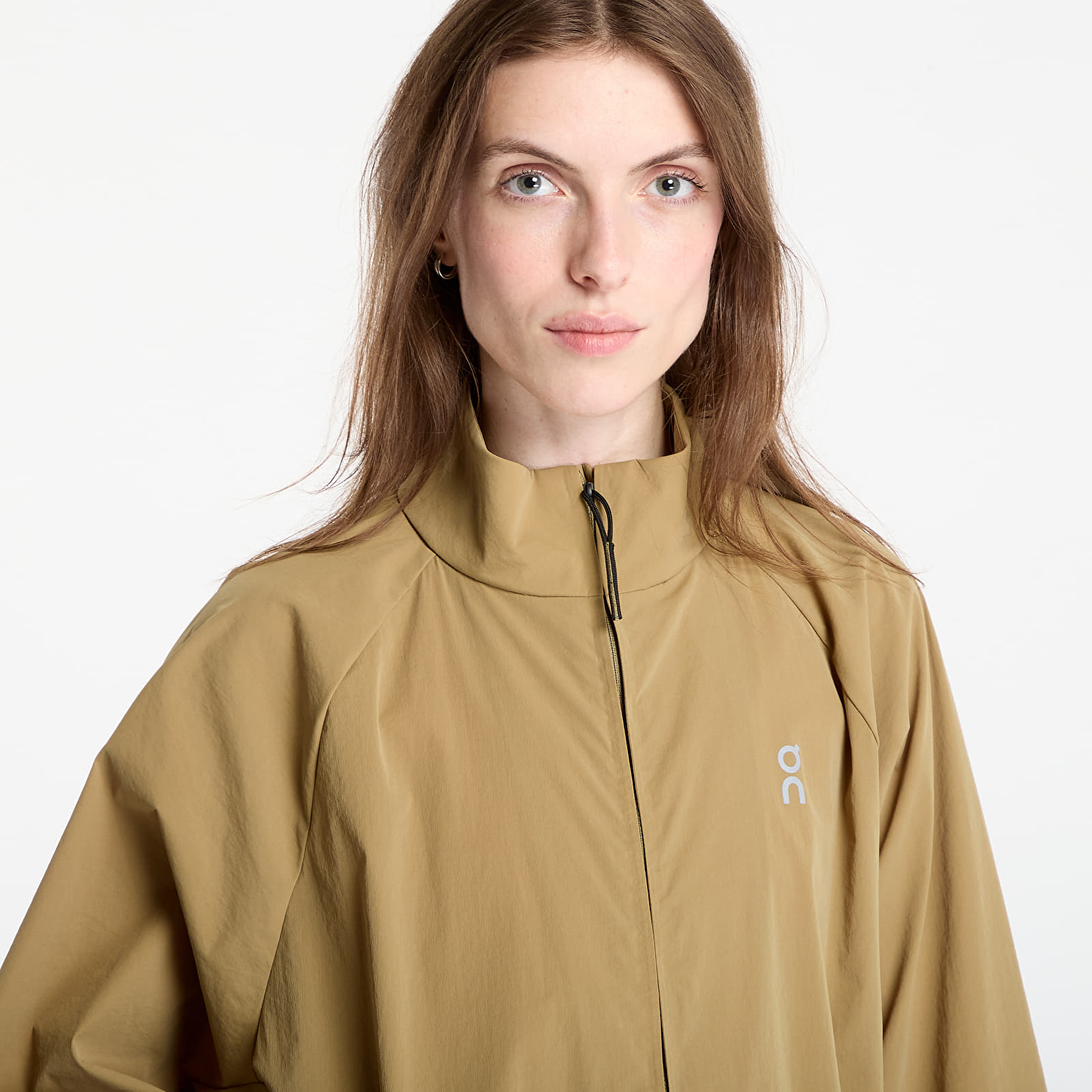 Coach-jakker On All-Day 1/2 Zip Jacket Beige/ Khaki